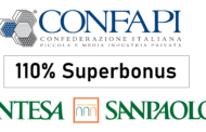 Superbonus 110%, accordo Confapi-Intesa Sanpaolo per sconto in fattura