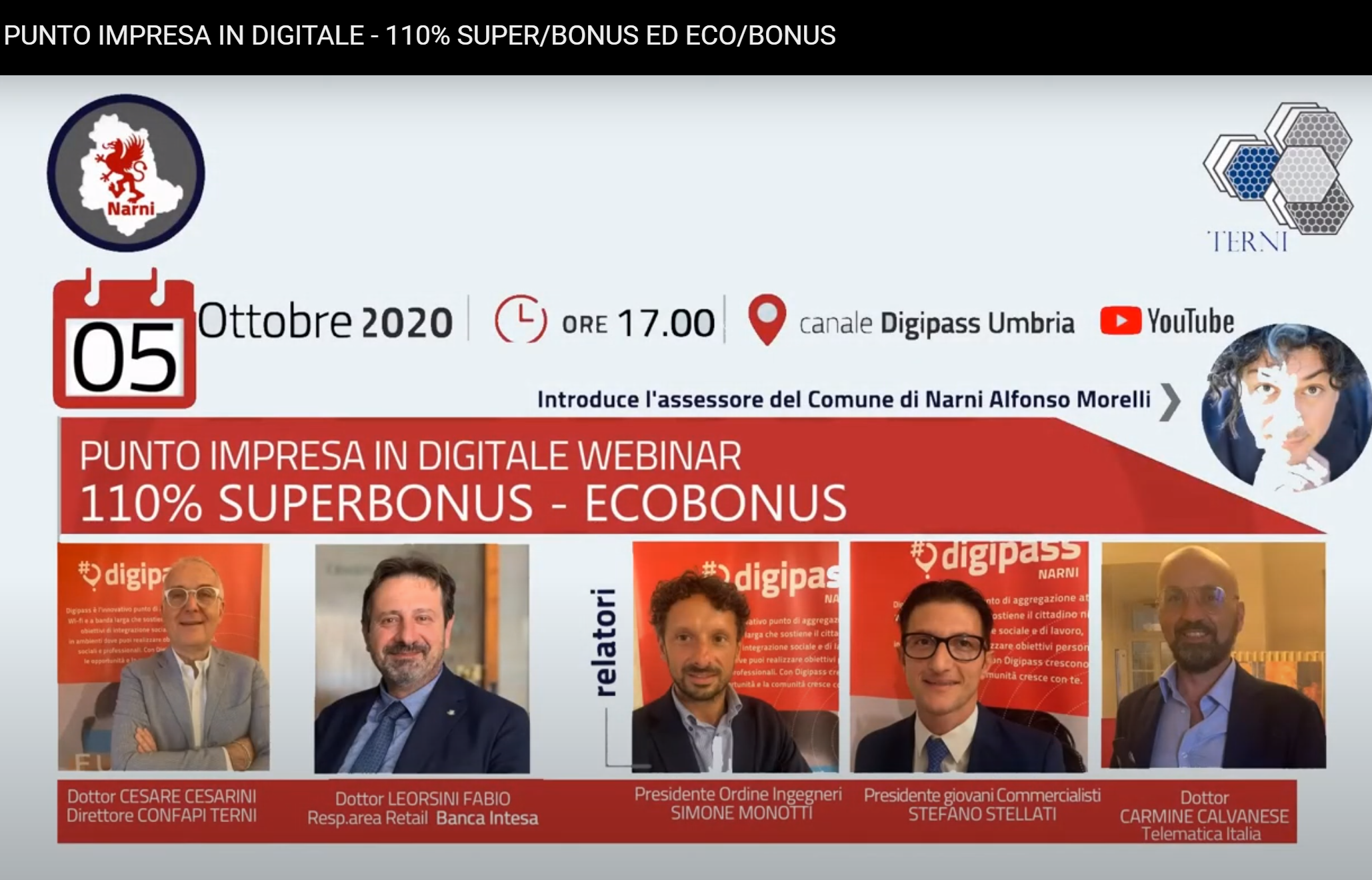 CONFAPI TERNI E DIGIPASS UMBRIA: FOCUS SUPERBONUS 110%