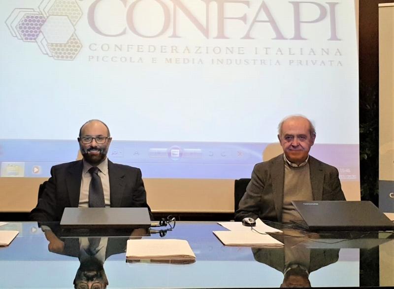 CAMBIO ALLA PRESIDENZA DELLA CONFAPI DI TERNI - Il testimone passa dal presidente uscente Carlo Salvati al neoeletto Michele Marinelli