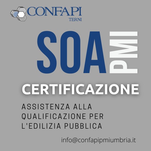 SERVIZIO CERTIFICAZIONE SOA