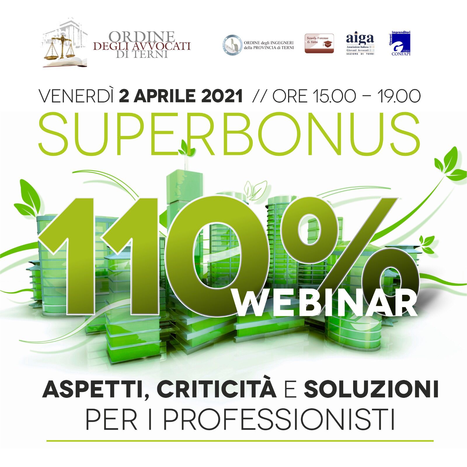 WEBINAR GRATUITO SUPERBONUS 110%